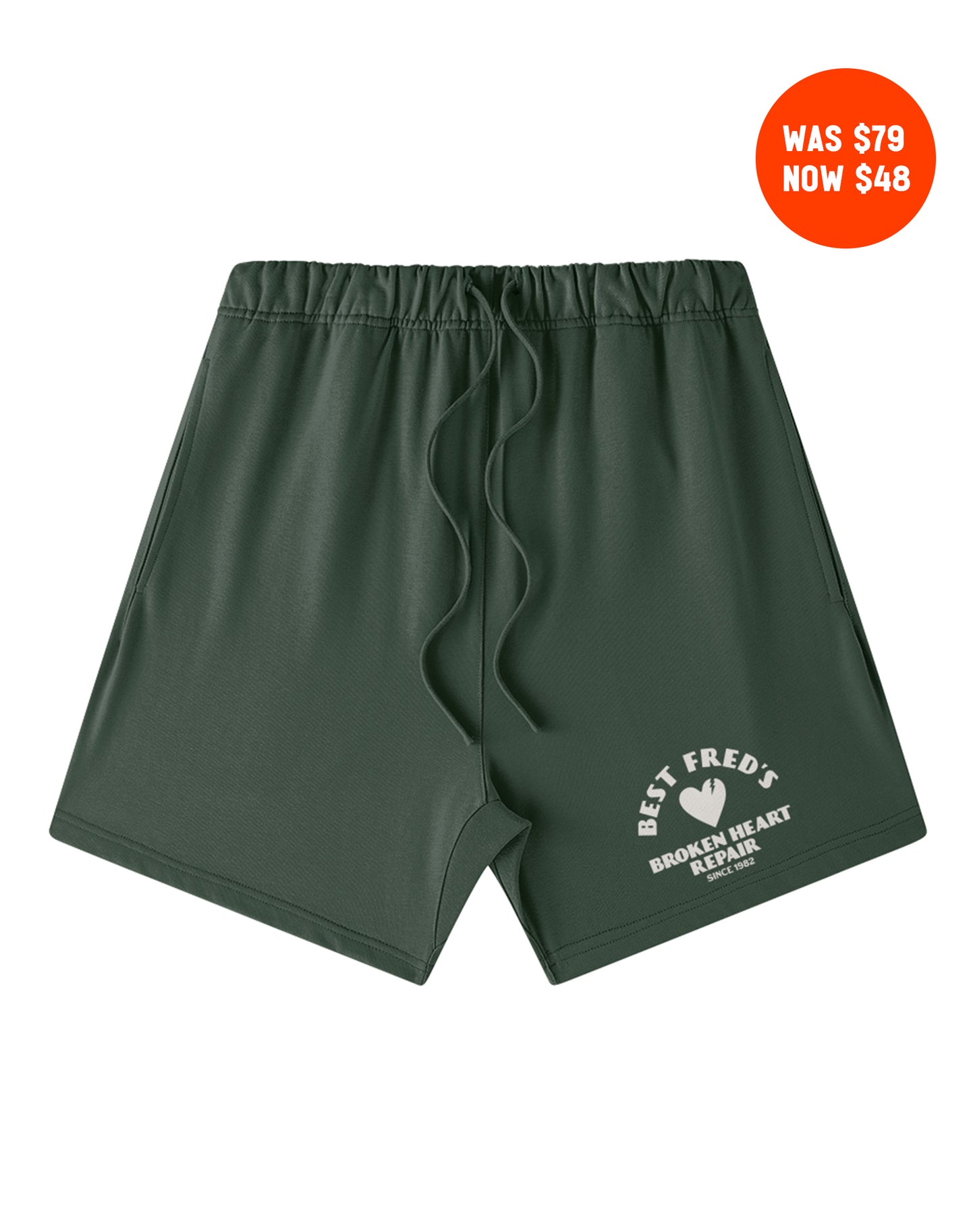 BEST FRED RELXED SHORT - FOREST