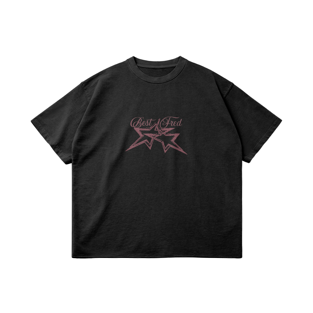 TWIN STAR VINTAGE TEE - WASHED BLACK