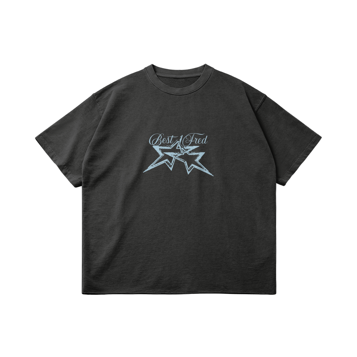 TWIN STAR VINTAGE TEE - VINTAGE GREY